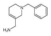 1,2,5,6-四氢-1-苄基-3-吡啶甲胺结构式