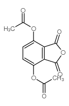 3,6-DIACETOXYPHTHALIC ACID ANHYDRIDE Structure