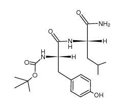 BocTyrLeuNH2结构式