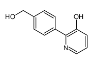 2-[4-(hydroxymethyl)phenyl]pyridin-3-ol结构式