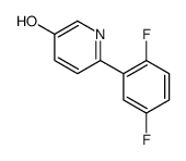 2-(2,5-二氟苯基)-5-羟基吡啶结构式