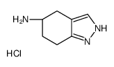 (S)-4,5,6,7-TETRAHYDRO-1H-INDAZOL-5-AMINE HYDROCHLORIDE Structure