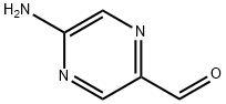 5-氨基-吡嗪-2-甲醛结构式