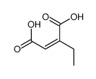 2-ethylbut-2-enedioic acid结构式