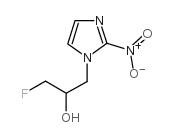 1H-Imidazole-1-ethanol,a-(fluoromethyl)-2-nitro- Structure