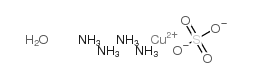 硫酸四氨合铜(II)水合物结构式
