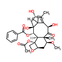 10-Deacetyl-7-Methyl Baccatin III Structure
