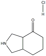 八氢-异吲哚-4-酮盐酸盐结构式