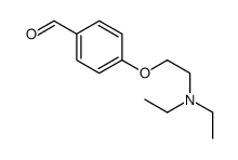 4-(2-(二乙基氨基)乙氧基)-苯甲醛结构式