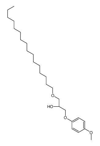 (2R)-1-hexadecoxy-3-(4-methoxyphenoxy)propan-2-ol Structure