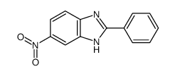 1H-BENZIMIDAZOLE, 6-NITRO-2-PHENYL- Structure