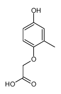 2-(4-hydroxy-2-methylphenoxy)acetic acid结构式