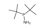 Di-tert-Butyl(amino)phosphan结构式