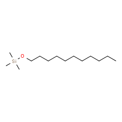 Undecyl(trimethylsilyl) ether Structure