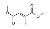 dimethyl 2-fluorobut-2-enedioate Structure