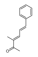 3-methyl-6-phenylhexa-3,5-dien-2-one Structure