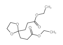 1,3-Dioxolane-2,2-dipropanoicacid, 2,2-diethyl ester picture