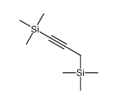trimethyl(3-trimethylsilylprop-1-ynyl)silane结构式