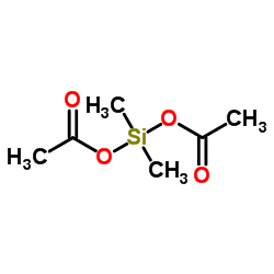 Dimethylsilanediyl diacetate Structure