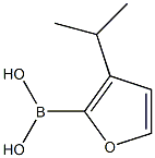 (3-丙-2-基呋喃-2-基)硼酸结构式