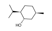 (1S,2R,5R)-(+)-异薄荷醇结构式