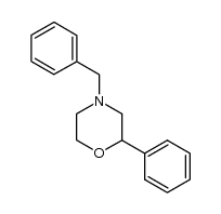 4-benzyl-2-phenyl-morpholine结构式