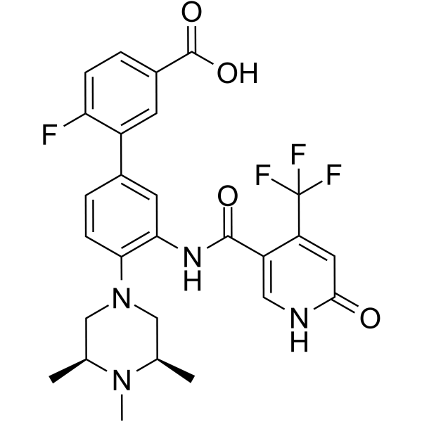 Dimethyl-F-OICR-9429-COOH结构式
