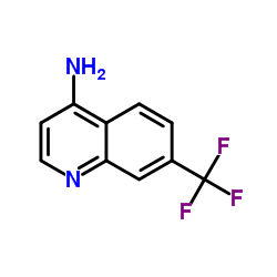 4-Amino-7-trifluoromethylquinoline Structure