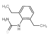 2,6-diethylphenylthiourea Structure