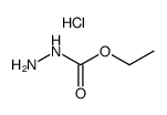 Ethyl hydrazine carboxylate hydrochloride Structure