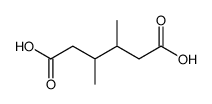 3,4-dimethyl-hexanedioic acid Structure