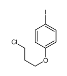 1-(3-氯丙氧基)-4-碘苯结构式