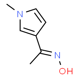 Ethanone, 1-(1-methyl-1H-pyrrol-3-yl)-, oxime, (1E)- (9CI) picture