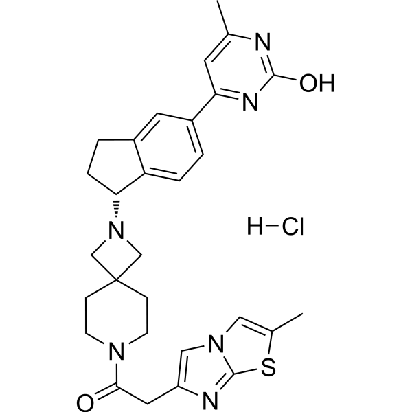 PF-6870961 hydrochloride结构式