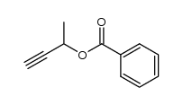 benzoic acid 1-methyl-prop-2-ynyl ester Structure