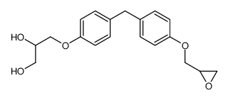 双酚F缩水甘油基2,3-二羟丙基醚结构式