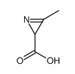 3-methyl-2H-azirine-2-carboxylic acid结构式