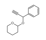 2-((1-phenylprop-2-yn-1-yl)oxy)tetrahydro-2H-pyran Structure