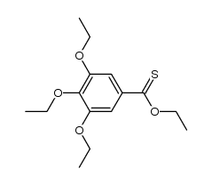 O-ethyl 3,4,5-triethoxybenzothioate结构式