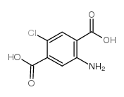 2-氨基-5-氯-1,4-苯二甲酸结构式