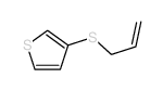 3-prop-2-enylsulfanylthiophene Structure