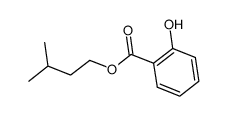 水杨酸异戊酯结构式