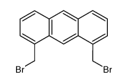 1,8-bis(bromomethyl)anthracene Structure