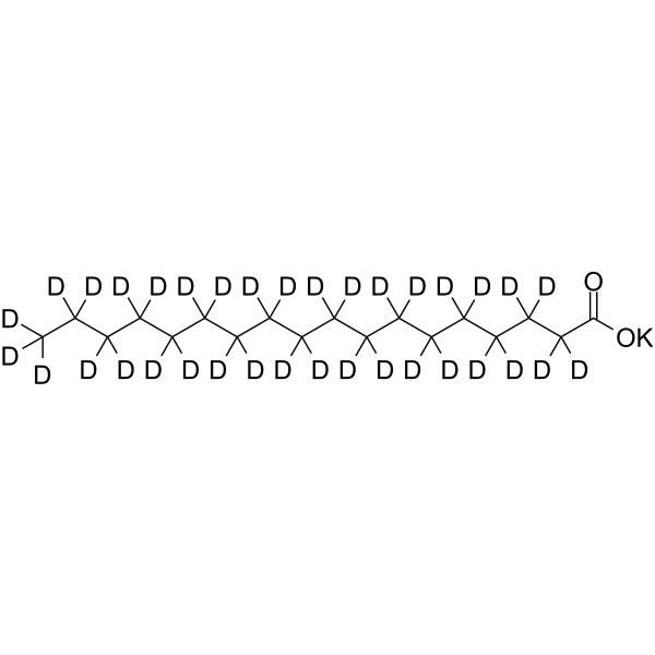 十八酸钾-D35结构式