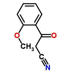 3-(2-Methoxyphenyl)-3-oxopropanenitrile Structure