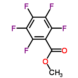 Methyl 2,3,4,5,6-pentafluorobenzoate structure
