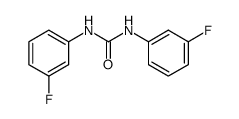 1,3-bis(3-fluorophenyl)urea结构式