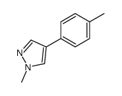 1-methyl-4-(4-methylphenyl)pyrazole结构式