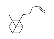 6,6-dimethylbicyclo[3.1.1]hept-2-ene-2-butyraldehyde结构式