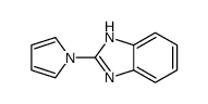 (9ci)-2-(1H-吡咯-1-基)-1H-苯并咪唑结构式